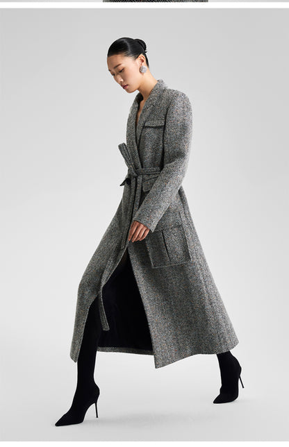 LEDIM W Premium tweed winter coat - SONA