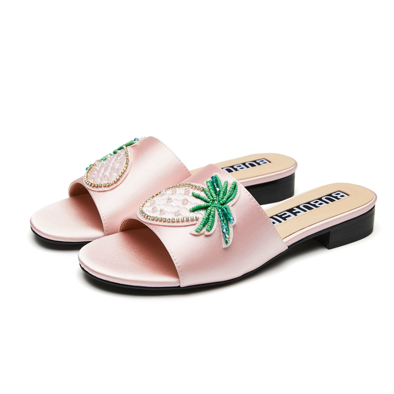 Women's Combo of 2 Flat Casual Slide-in Fancy Designer Sandals || Casual  Designer Patrty-wear Slide-in Sandals for Girls/Women