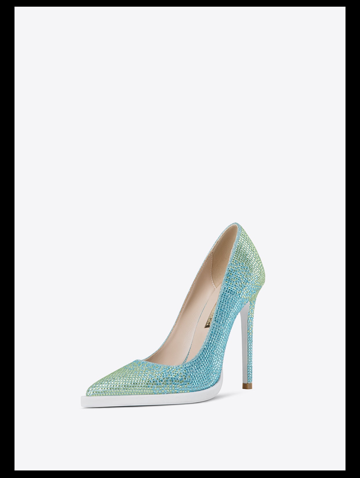 Blue on sale ombre heels