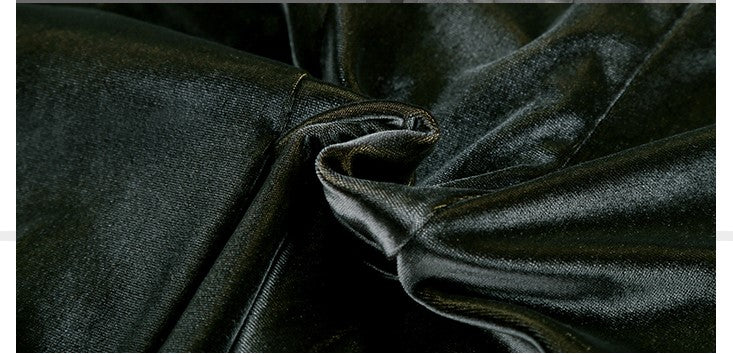 SIDUO High-End winter long sleeve ankle length suit pants dark green corporate suit-Mirabel ( V )