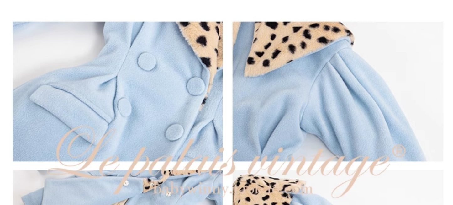 Le Palais Vintage Sweetheart Baby Blue coat - Mauni