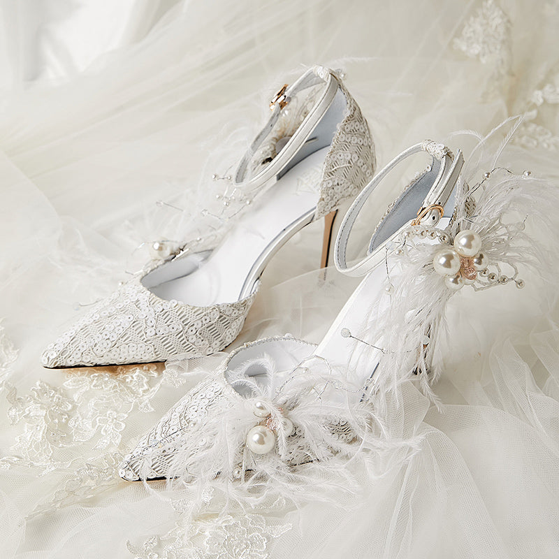 22 Best Ivory Wedding Shoes for Stylish Nearlyweds - hitched.co.uk -  hitched.co.uk