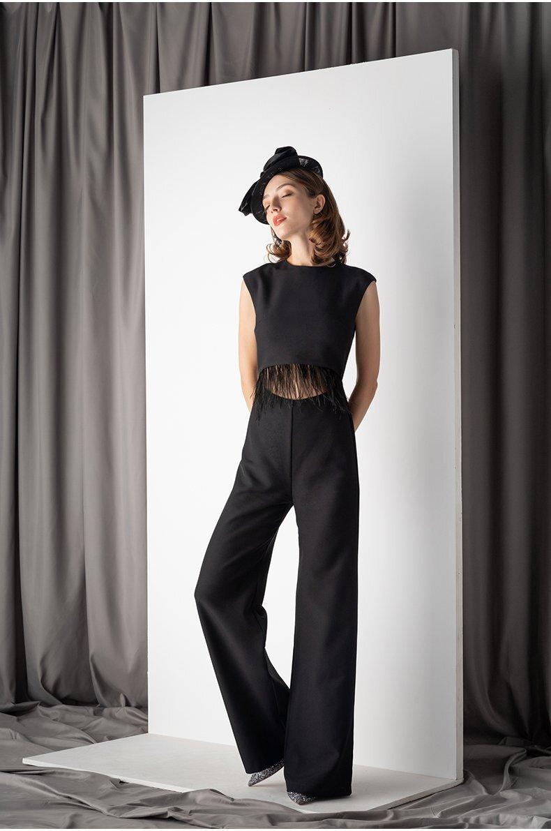 Black jumpsuit outlet cocktail