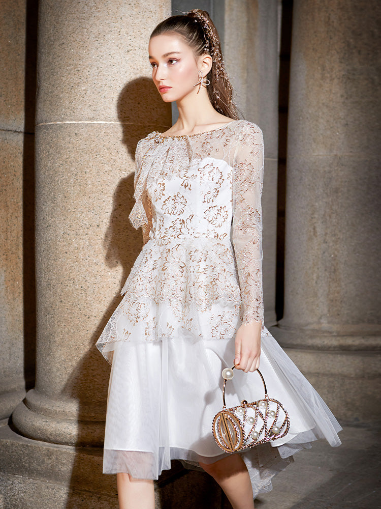 French hotsell lace dresses