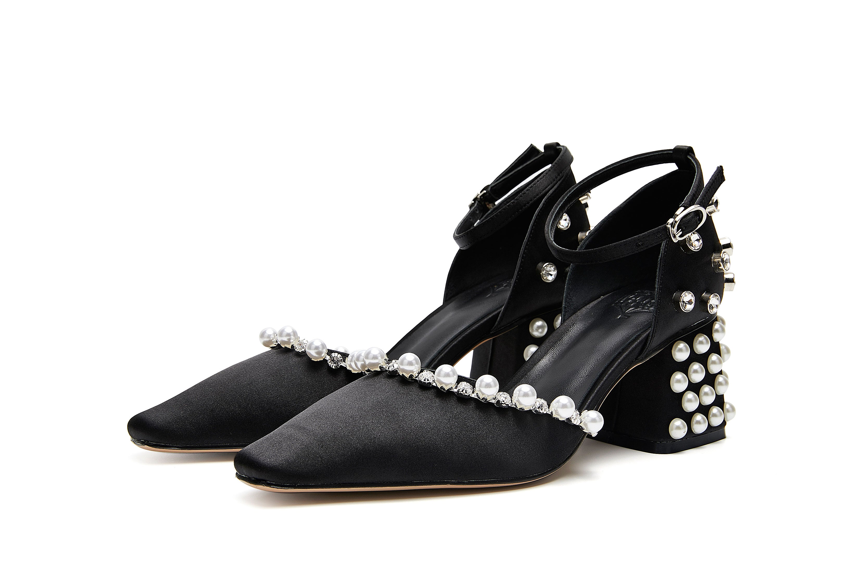 Pearl on sale studded shoes