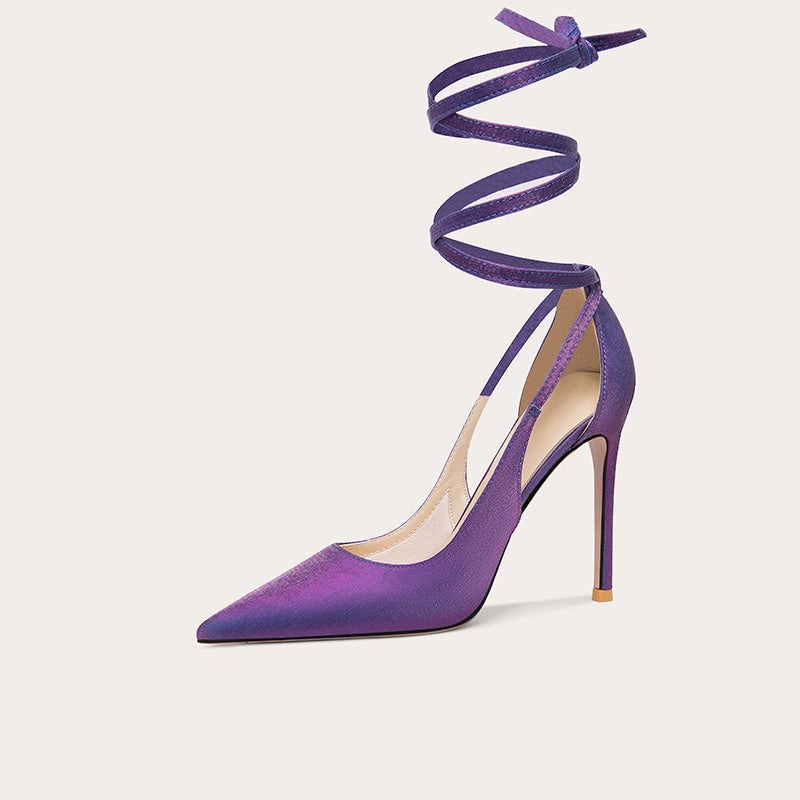 Lavender stilettos outlet