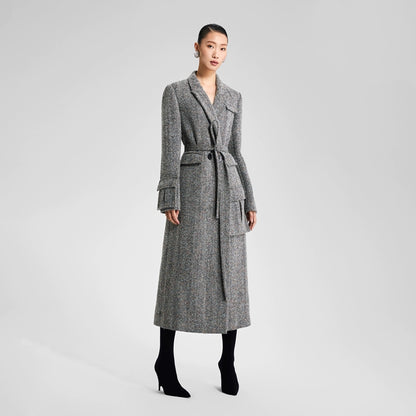 LEDIM W Premium tweed winter coat - SONA