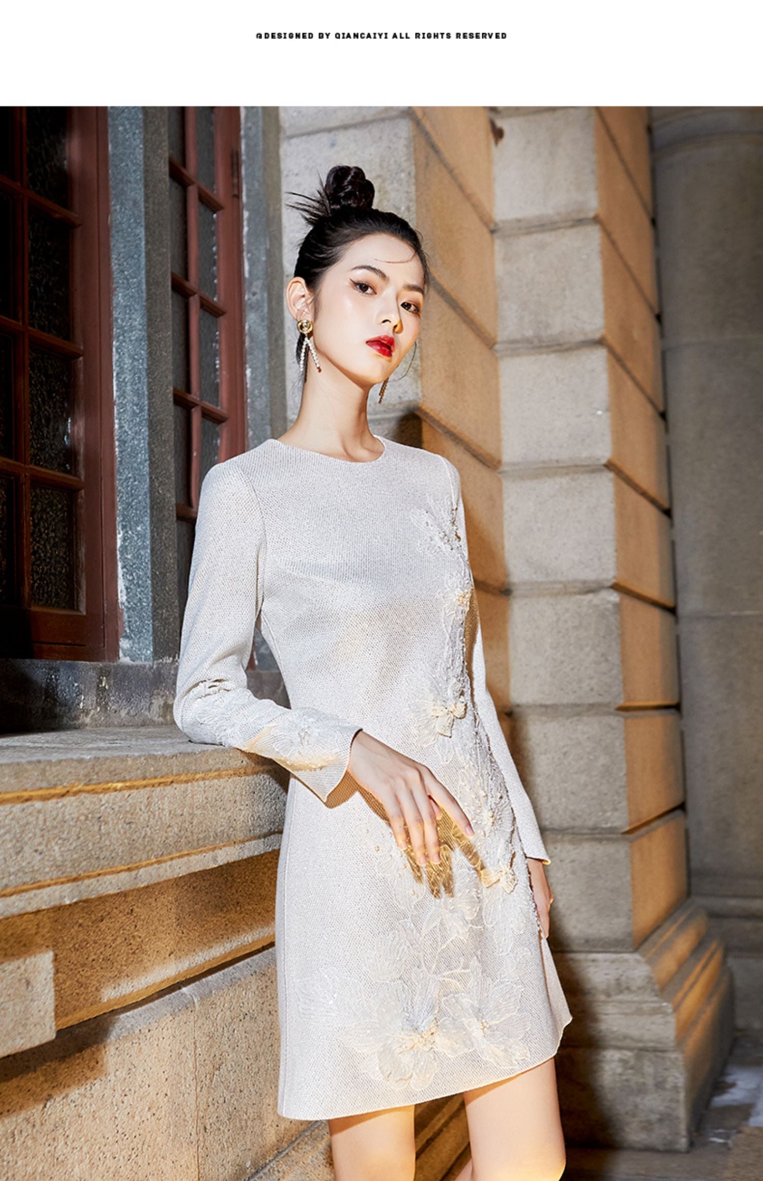 Chinese 2024 embroidered dress