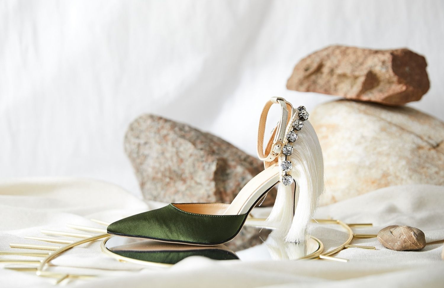 Sage Green Bridal Shoes