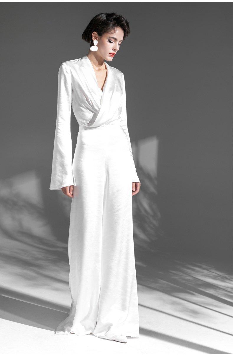 Jumpsuit winter outlet wedding